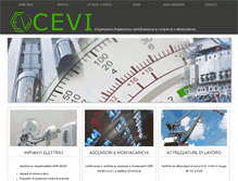 Tablet Screenshot of cevisrl.org